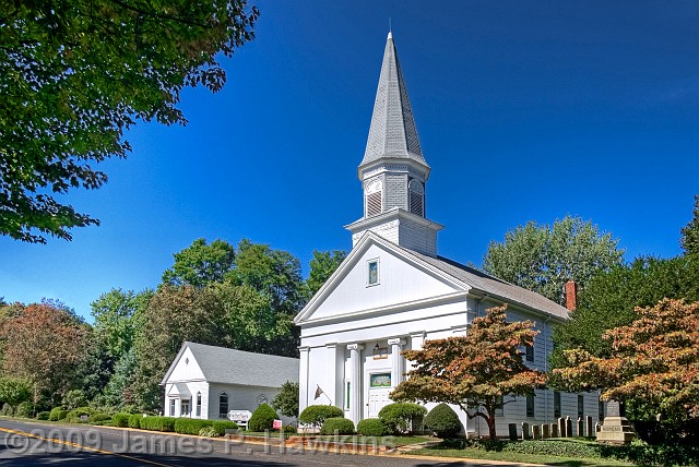 slides/03 - CX092509_HDR05_01_2_3_4_5.jpg hawkins High Dynamic Range jim hawkins Old First Church HDR photomuse5671 Old First Church, Middletown, NJ